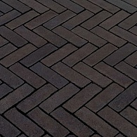 Gebakken WF strak Safino, 20,6x5,1x8,5 WF85, zwart (deze word WF 80)