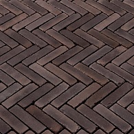 Gebakken DF getrommeld Iseo Antica, 20,4x6,7x6, DF60, zwart bruin+
