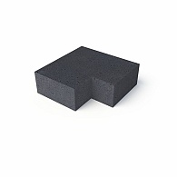 *Schellevis TRAP HOEKSTUK 90° (40/20) BUITEN ANTRA. 60X60 CM