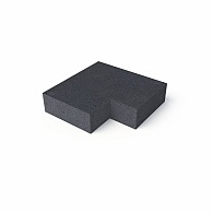 *Schellevis TRAP HOEKSTUK 90° (37/15) BUITEN ANTRA. 60X60 CM