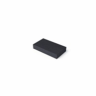 *Schellevis SOKKEL 90X50X15 CM CARBON
