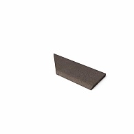 *Schellevis ZWEMBADRAND HOEK RECHTS (100/60X40X5 CM) TAUPE