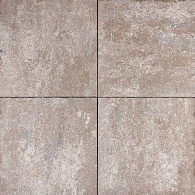 *Trippel T 80x80x4 Bruin nuance