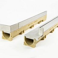 *Slotline RVS hk.st uitw H=40mm L=150+850