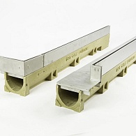 *Slotline RVS hk.st inw H=65mm L=850+150