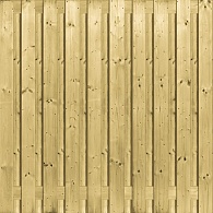 *Scherm Carp G.180x180 Recht