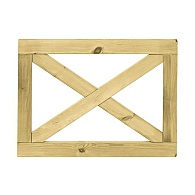 *Grenen boerenland deur 75x100 cm