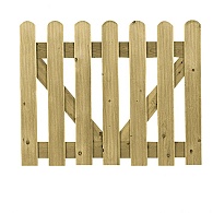 *Vuren Deur Relief Rond 80x100