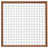 *Draadscherm Bk. Kader 180x180