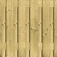 *Scherm Vuren bij beton 90x180. 21 planks