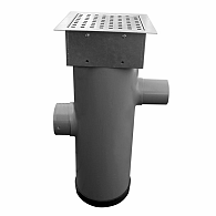 *Zandvangput met loofscheider (hydroblob) 20cm, in-en uitlaat 100 mm ZVP-MR-615H