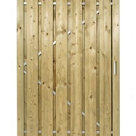 *Deur Vuren stalen frame Universeel 195x120