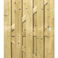 *Vuren Deur Toog 180x100 met slotgat