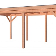 *Douglas Overkapping Premium Geschaafd 300x500 cm