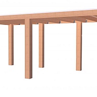 *Douglas Overkapping Excellent 300x680 cm