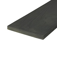 *TimberTouch kantplank New 240x15x1,5cm Charcoal Grey