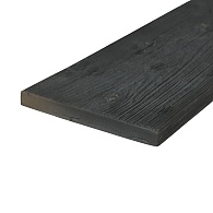 *TimberTouch kantplank Old 240x15x1,5cm Charcoal Grey