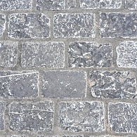 Kassei Charcoal Indische hardsteen Ca. 20x14x5-7 natuurlijke breukruw top  ( 340 stuks per krat- 32 stuks per M2 )