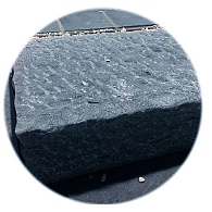 *Traptrede China Blue H55 Gekloven Antiek Look 100x35x15