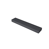 *Schellevis TRAPTREDE 200X37X15 CM ANTRACIET
