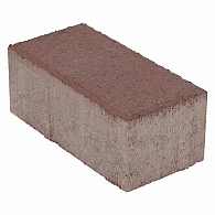 *ExcluKera BSS 21x10,5x8 cm KOMO MP rood-zwart met deklaag ( afname per pallet van 440 stuks )