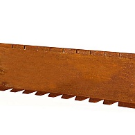 *Kantopsluiting Single flex (flg) 300x10 cm CORTEN exclusief koppelplaat en/of koppelpin