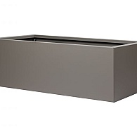 *Plantenbak Vlak Taupe 180x60x60 cm