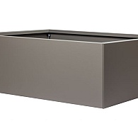 *Plantenbak Vlak Taupe 300x210x60 cm