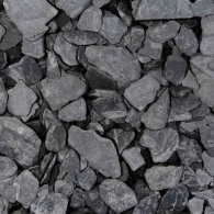 Canadian slate zwart (ww) Splitten 4-6 mm In bigbag