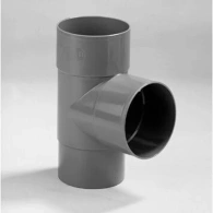*HWA T stuk 90° VSE Grijs - 80 mm(CL)