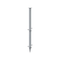 *Cobra Funderingsschroef Ø 60mm 1200 mm zandstrand tbv zandstrand vuurverzinkt
