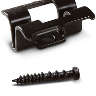 *Cobra-24 montageset rvs ASI304 90 clips en schroeven per set