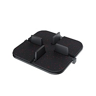 *Tegelkruis 60x60 + rubberen pad verpakt per 54 stuks