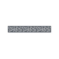 *Boston Decopaneel Crios horizontaal 30x175cm RAL7016 dikte 2mm