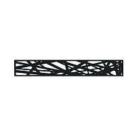 *Boston Decopaneel Hera horizontaal 30x175cm RAL9005 dikte 2mm