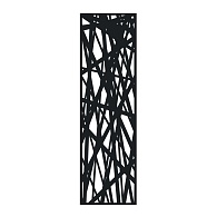 *Boston Decopaneel Hera verticaal 58x182cm RAL9005 dikte 2mm
