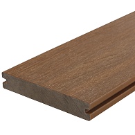 *WPC 22,5x138mm Fiberdeck Premium massief Teak FSC®100% L 300 cm