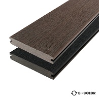 *WPC 22,5x138mm Fiberdeck Vintage Graphite/Wengé FSC®100% L 300 cm