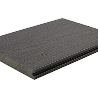 *WPC 22,5x210mm Fiberdeck Premium massief Dark Grey FSC®100% L 400 cm