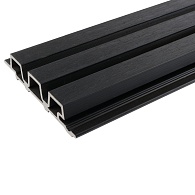 *WPC WEO35 Gardenwall Ebony Black 33x170mm E Klasse (wb 140mm) FSC®100% L 290 cm