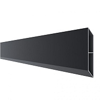 *Boston alu rhombus profiel L-178cm 21x155mm RAL9005