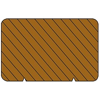 *Bangkirai 42x65mm v-groeven P500 KD 18% +/-2% Premium FCQ L 427 cm