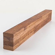 *Merbau 40x60mm ribprofiel fingerjoint gelamineerd P419 KD12% Premium FCQ L 390 cm