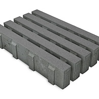 *EcoStrook Basic 60x40x12 Antraciet