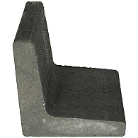 *L-element 40x40x40 cm Antraciet