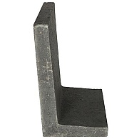 *L-element 60x40x34 cm Antraciet