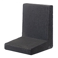 *L-Element  Zwart 50x40x40cm