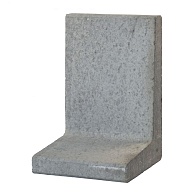 *L-Element Grijs 60x40x40cm