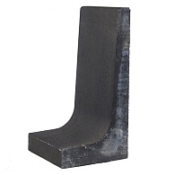 *L-Element Zwart 80x40x40cm