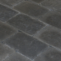 *MB Drumstone 15x15x6 antraciet